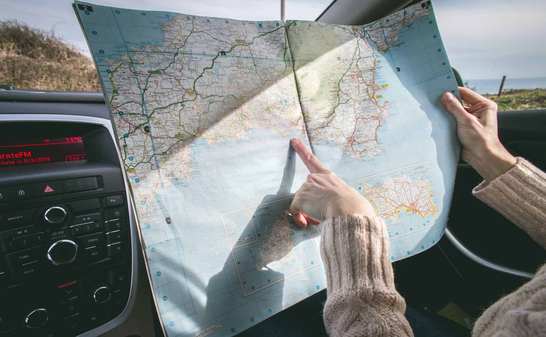 Finding the anchor destination is important planning for a road trip. best road trip planner.
