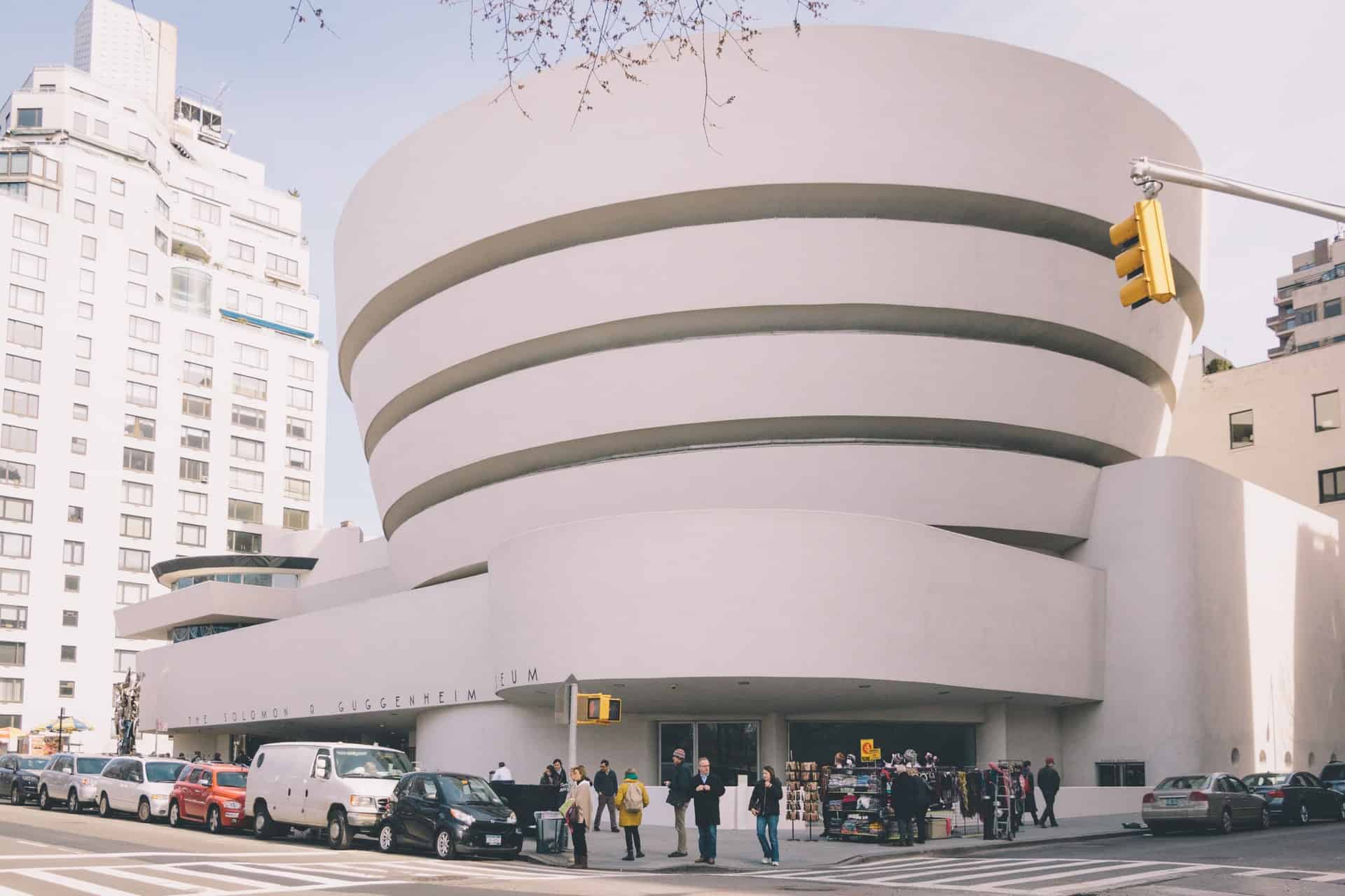The Guggenheim is an art museum in nyc, one of the best museums in n.y.c