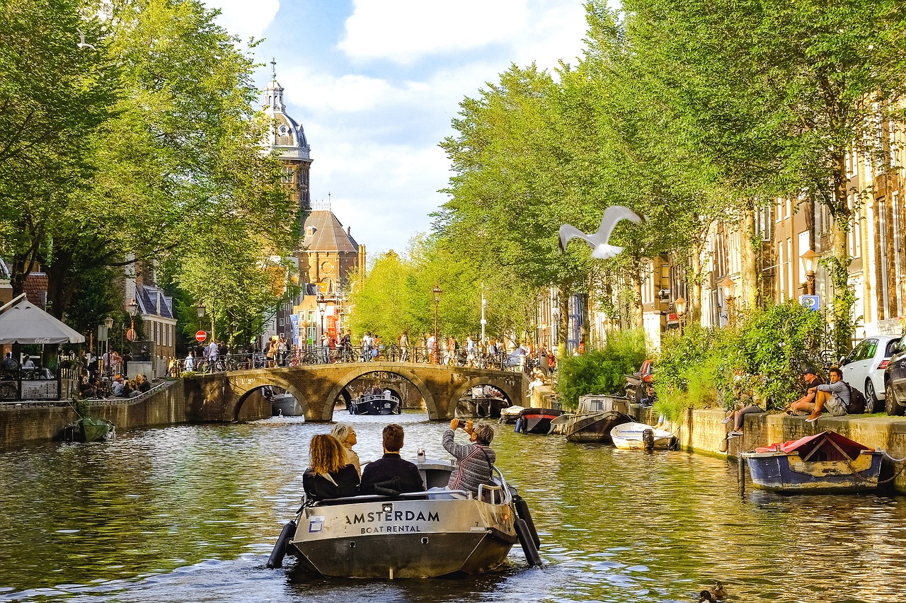 The most beautiful things to see in amsterdam are through the canals. you get the best sights to see amsterdam