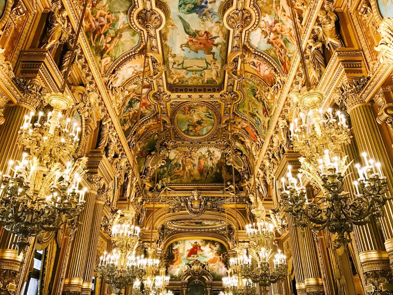 Visitng the Opera House is on top paris things to do and one of the best attractions at paris
